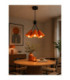 Sora Cluster Pendant Ceiling Light Orange 3x E27-2