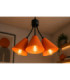 Sora Cluster Pendant Ceiling Light Orange 3x E27-3