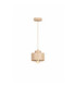 Simply Slim Pendant Ceiling Light Beige 1x E27-1