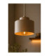 Simply Slim Pendant Ceiling Light Beige 1x E27-3
