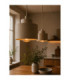 Simply Bar Pendant Ceiling Light Beige 2x E27-3