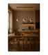 Simply Bar Pendant Ceiling Light Beige 3x E27-2