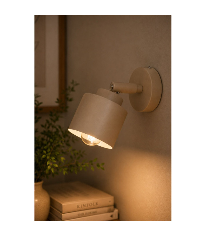 Simply Single Spotlight Beige 1x E27-3