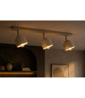 Simply Ceiling Spotlight Bar Beige 3x E27-2