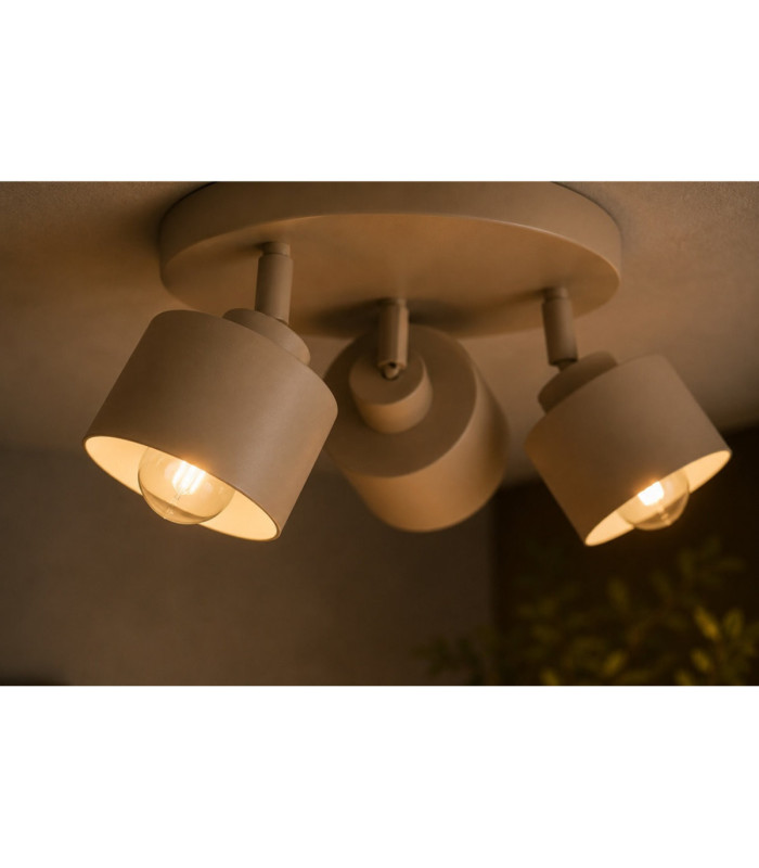 Simply Ceiling Spotlight Clusters Beige 3x E27-3