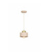 Simply Slim Pendant Ceiling Light Beige Gold 1x E27-1