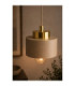 Simply Slim Pendant Ceiling Light Beige Gold 1x E27-3