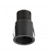Recessed Spotlight, 5W LED, 4000K, 350lm, Sand Black - 1