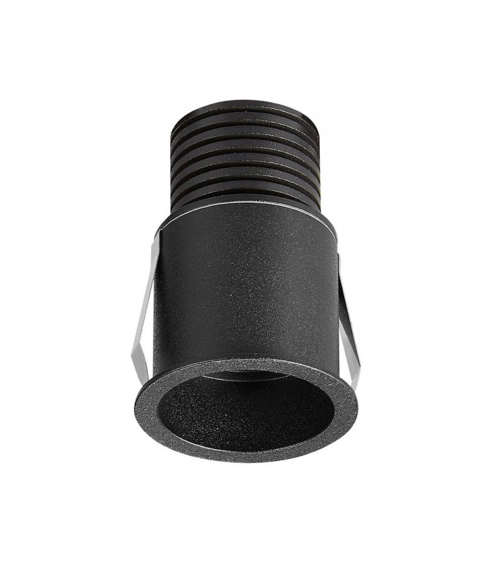 Recessed Spotlight, 5W LED, 4000K, 350lm, Sand Black - 1