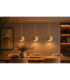 Simply Bar Pendant Ceiling Light Beige Gold 3x E27-2