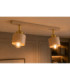 Simply Twin Ceiling Spotlight Beige Gold 2x E27-2
