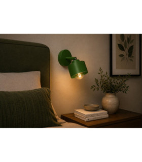 Simply Single Spotlight Green 1x E27-2