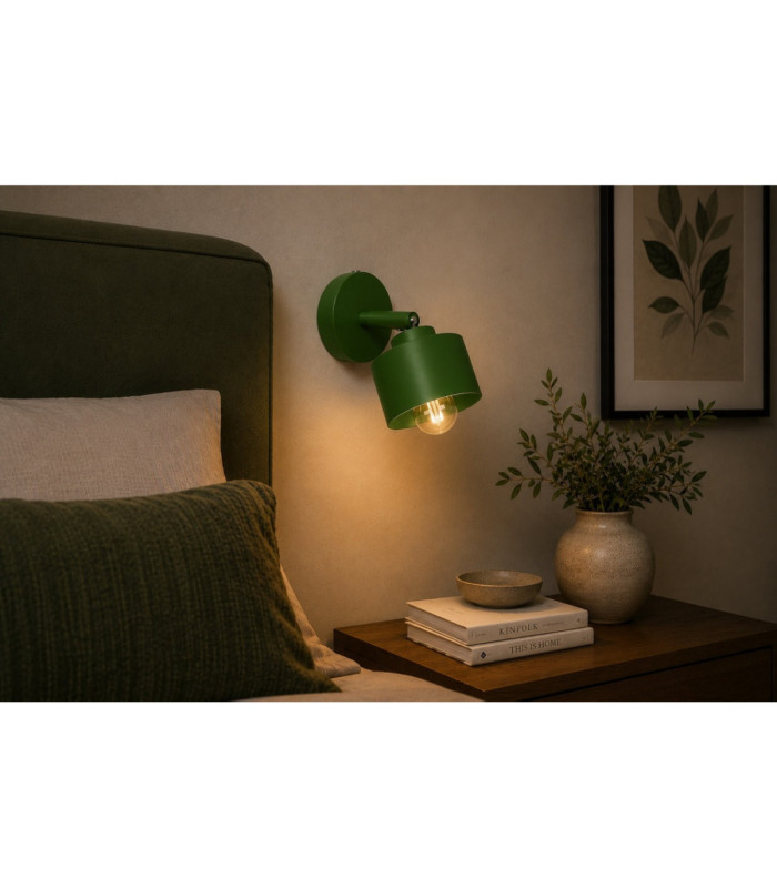 Simply Single Spotlight Green 1x E27-2