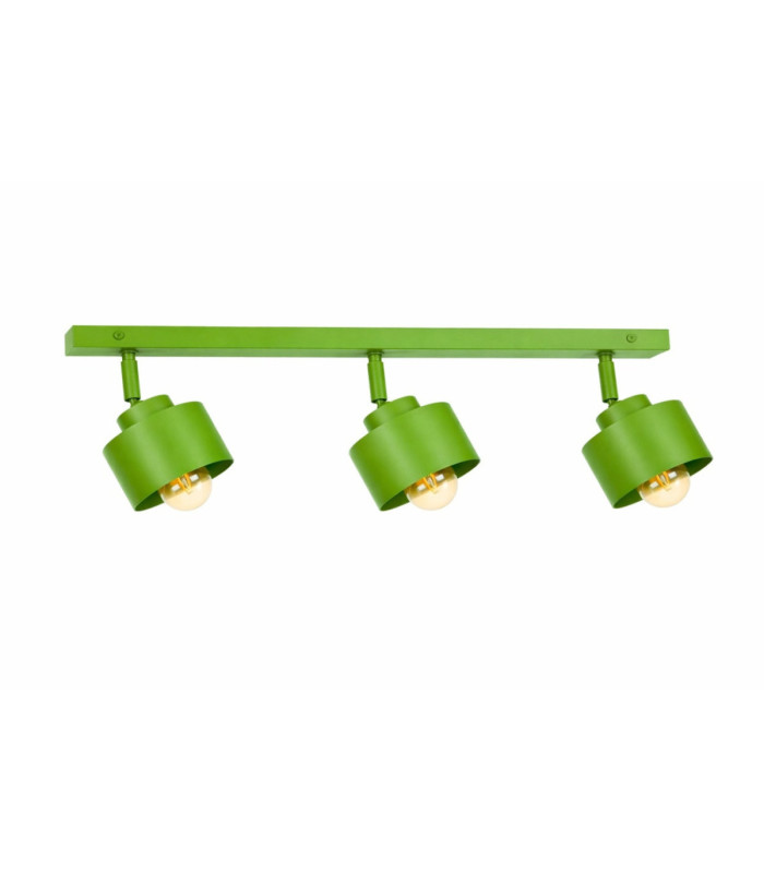 Simply Ceiling Spotlight Bar Green 3x E27-1