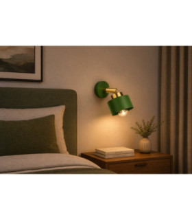 Simply Single Spotlight Green Gold 1x E27-2