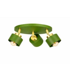 Simply Ceiling Spotlight Clusters Green Gold 3x E27-1