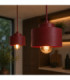Simply Bar Pendant Ceiling Light Burgundy 2x E27-3