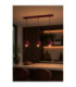 Simply Bar Pendant Ceiling Light Burgundy 3x E27-2