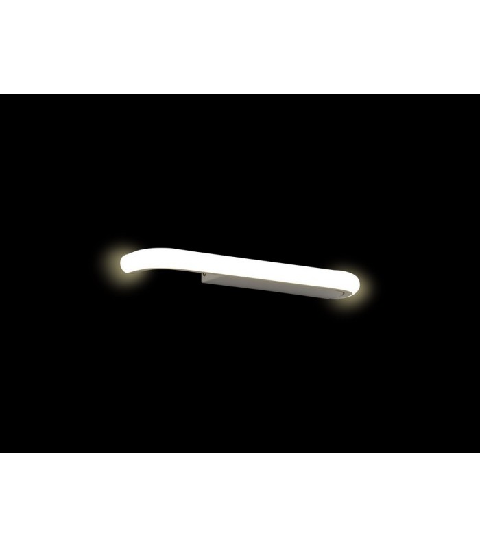 Wall Lamp Shelf With USB Socket, 8W LED, 3000K, 640lm, White - 3