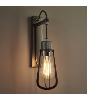 Urban Wall Lamp Black Chrome-2