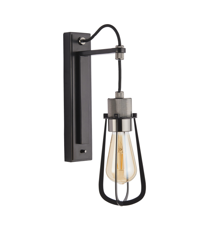 Urban Wall Lamp Black Chrome-9