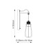 Urban Wall Lamp Black Chrome-10
