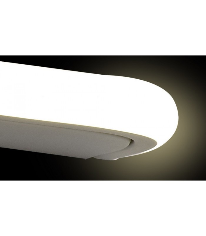 Wall Lamp Shelf With USB Socket, 8W LED, 3000K, 640lm, White - 6