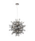 Joules Spherical Pendant Light Black Chrome With Smoked Mirror Tinted Glass-9
