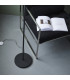 Balance Multi Arm Floor Lamp Textured Matt Black Gloss Opal Glass-9