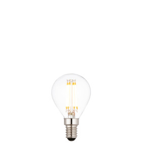 E14 LED Filament Golf Bulb Clear Glass-1