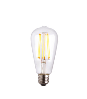 E27 LED filament pear Bulb Clear Glass-1