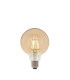 E27 LED filament globe Bulb Amber Glass-1