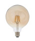 E27 LED filament globe Bulb Amber Glass-2