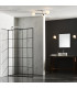 Spa Bathroom Ceiling Light Chrome Matt Opal Glass-3