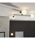 Spa Bathroom Ceiling Light Chrome Matt Opal Glass-5