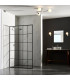 Spa Bathroom Wall Lamp Chrome Matt Opal Glass-3