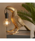 Toucan Table Lamp Vintage Gold Matt Black-4