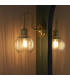 Kendall Bathroom Wall Lamp Satin Brass Clear Ribbed Glass-3