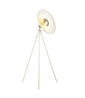 Glo Tripod Floor Lamp Warm White Brushed Brass-1