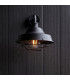 Lloyd Bathroom Wall Lamp Textured Matt Black With Clear Glass-4