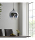 Panther Dome Pendant Light Chrome Ombre Glass Chrome-3