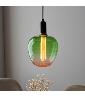 Roves E27 Bulb Green Ombre Glass-2