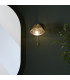 Mobias Bathroom Wall Lamp Satin Brass Clear Ribbed Glass-4