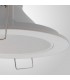 Recessed Downlight Round, 1 x GU10 (Max 12W), Matt White - 6