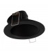Recessed Downlight Round, 1 x GU10 (Max 12W), Matt Black - 1
