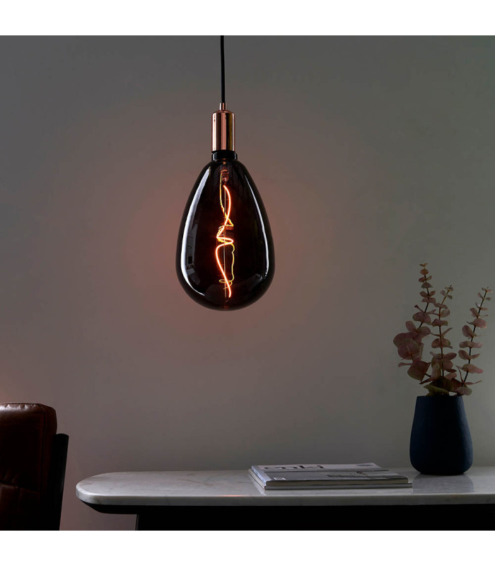 Wisp E27 Bulb Smoked Glass-3