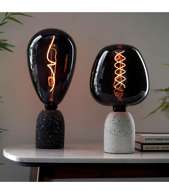 Wisp E27 Bulb Smoked Glass-4