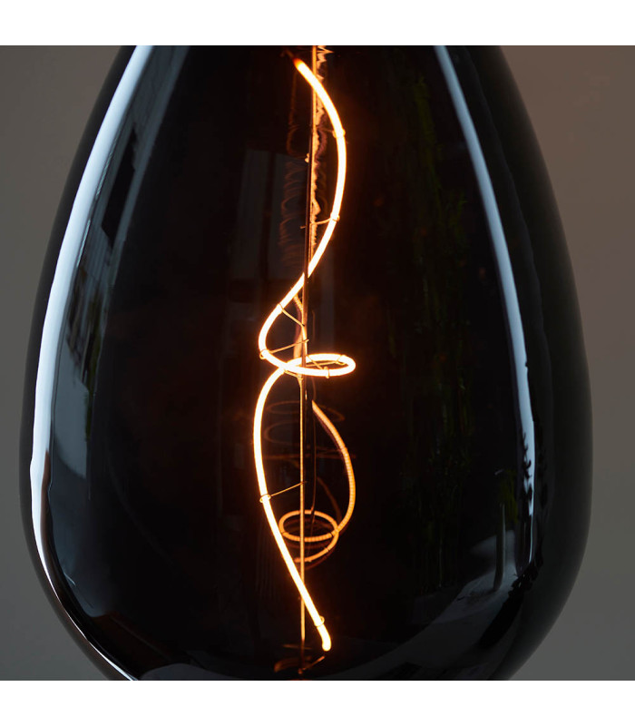 Wisp E27 Bulb Smoked Glass-7