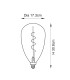 Wisp E27 Bulb Smoked Glass-10