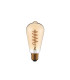 Twist E27 Bulb Amber Glass-4